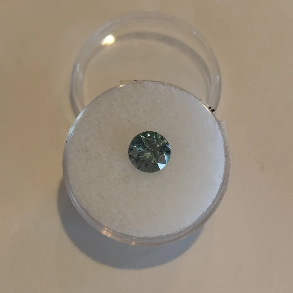 1.68ct STEEL BLUE MONTANA SAPPHIRE