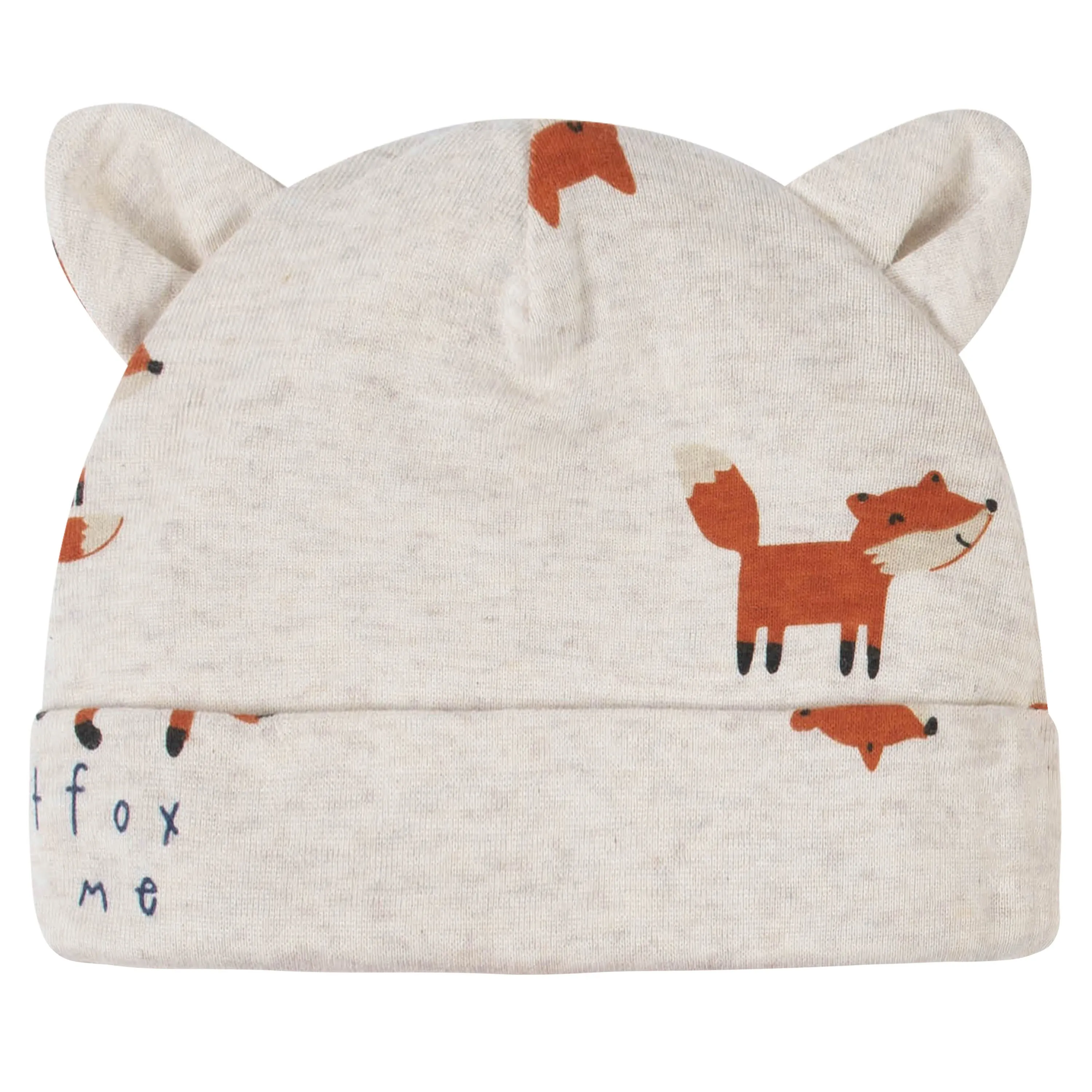 18-Piece Baby Boys Fox Onesies Bodysuit, Mitten, Cap, & Sock Set