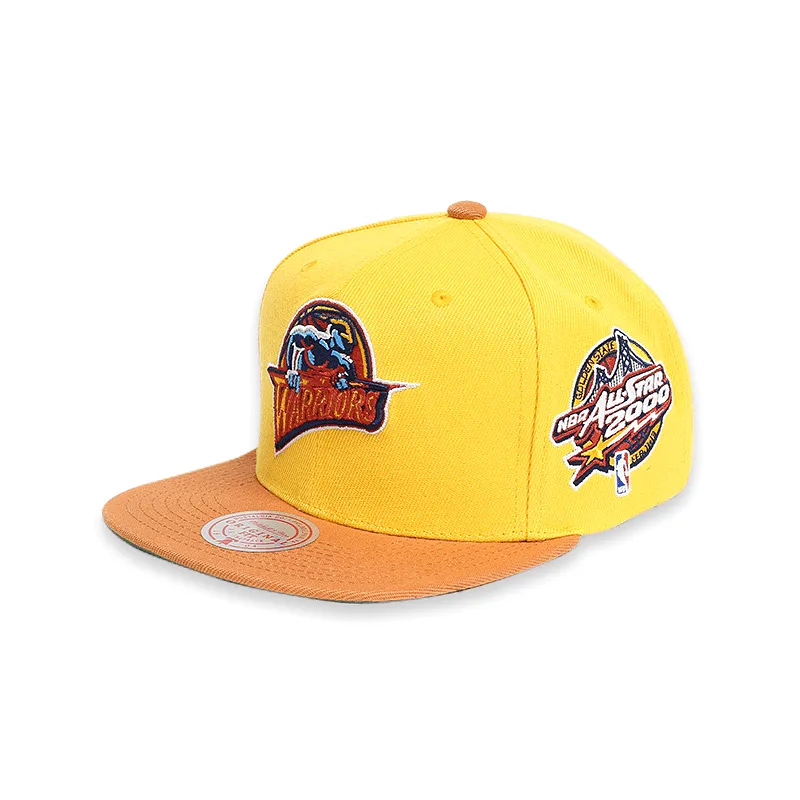 [6HSSMM20272-GSWGOLD] Golden State Warriors All Star Yellow Men's Snapback