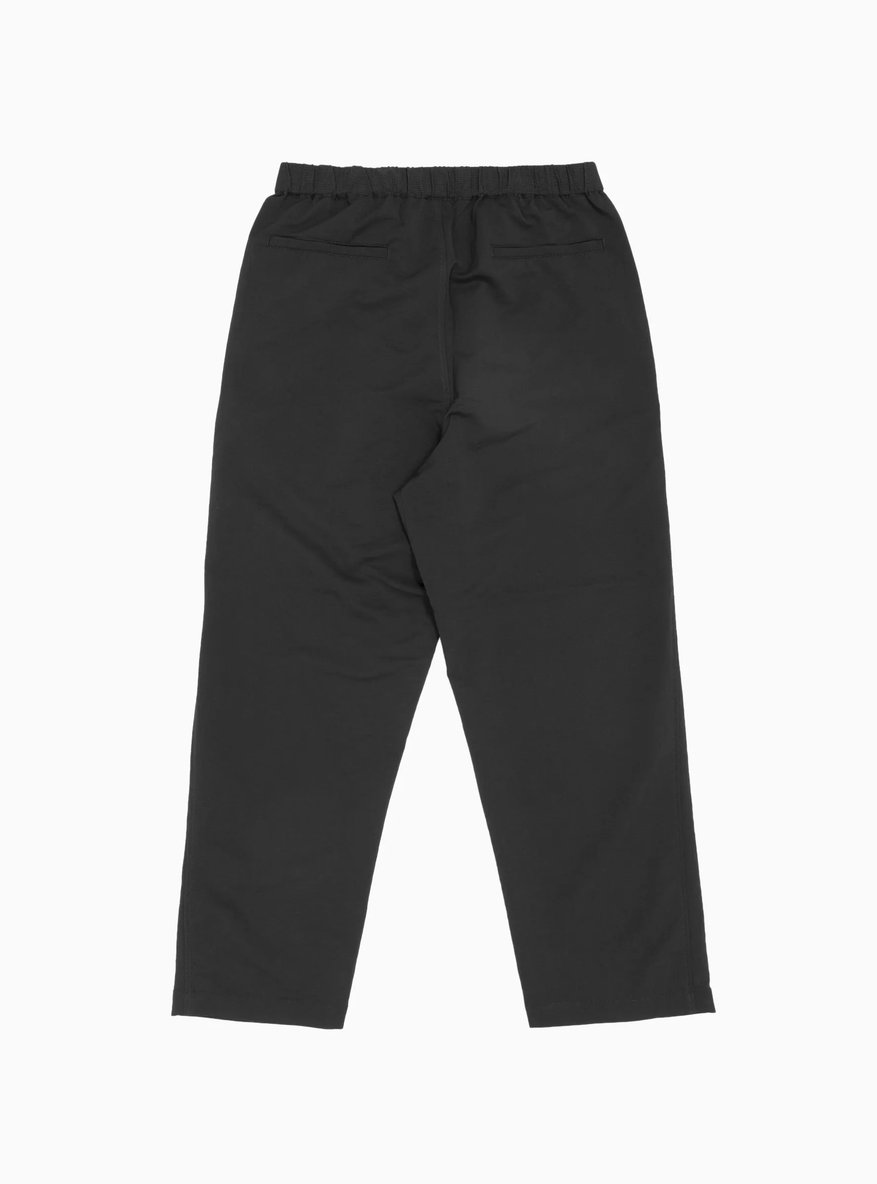 ALPHADRY Wide Easy Trousers Black