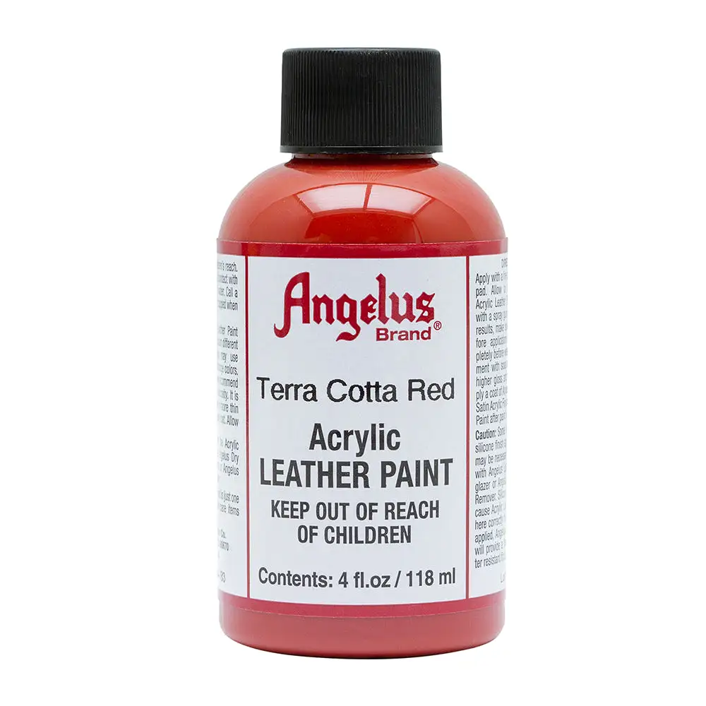 Angelus Terra Cotta Red Leather Paint 057