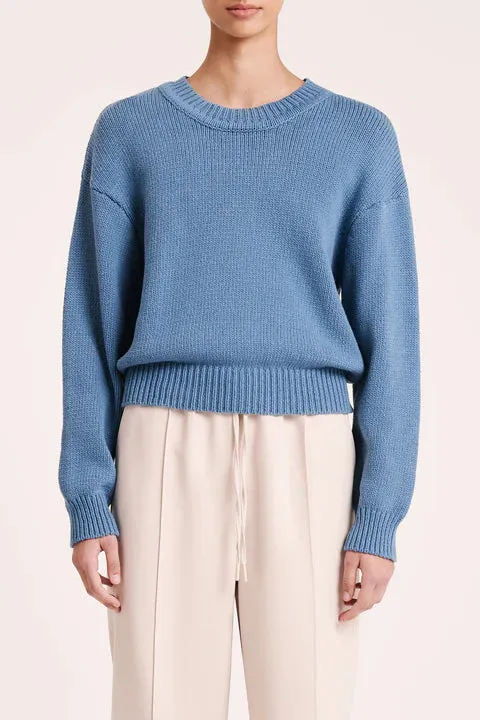 Asha Knit - Steel Blue