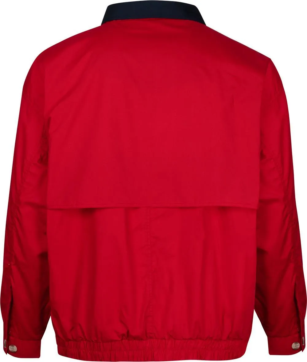 Basic Bomber Jacket Red