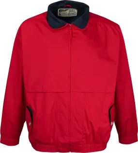 Basic Bomber Jacket Red