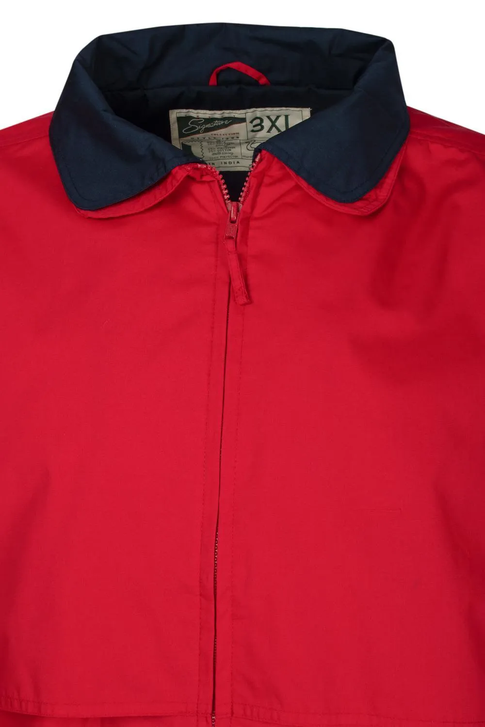 Basic Bomber Jacket Red