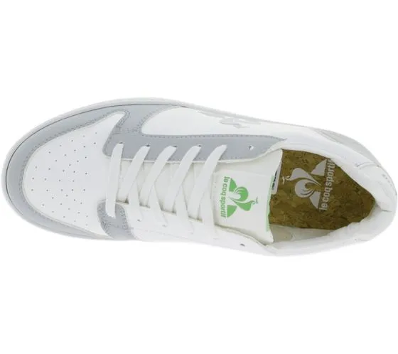 Baskets Basses Le Coq Sportif Femme Bicolore Terra Optical Blanc/Gris