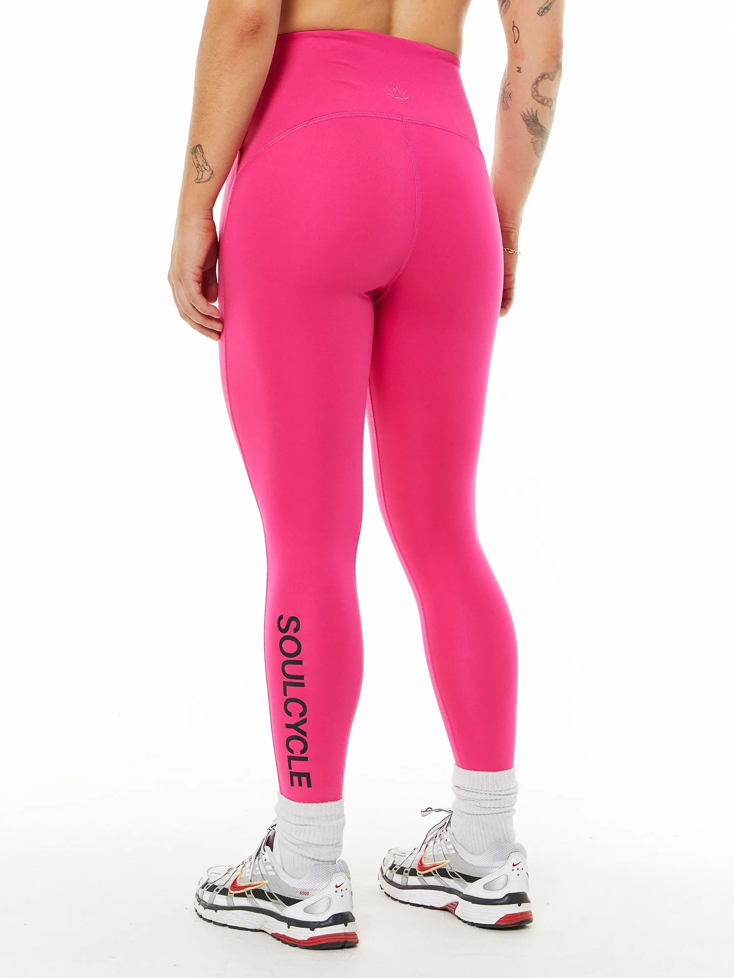 Beyond Yoga | POWERBEYOND Strive Midi Legging | Pink Energy