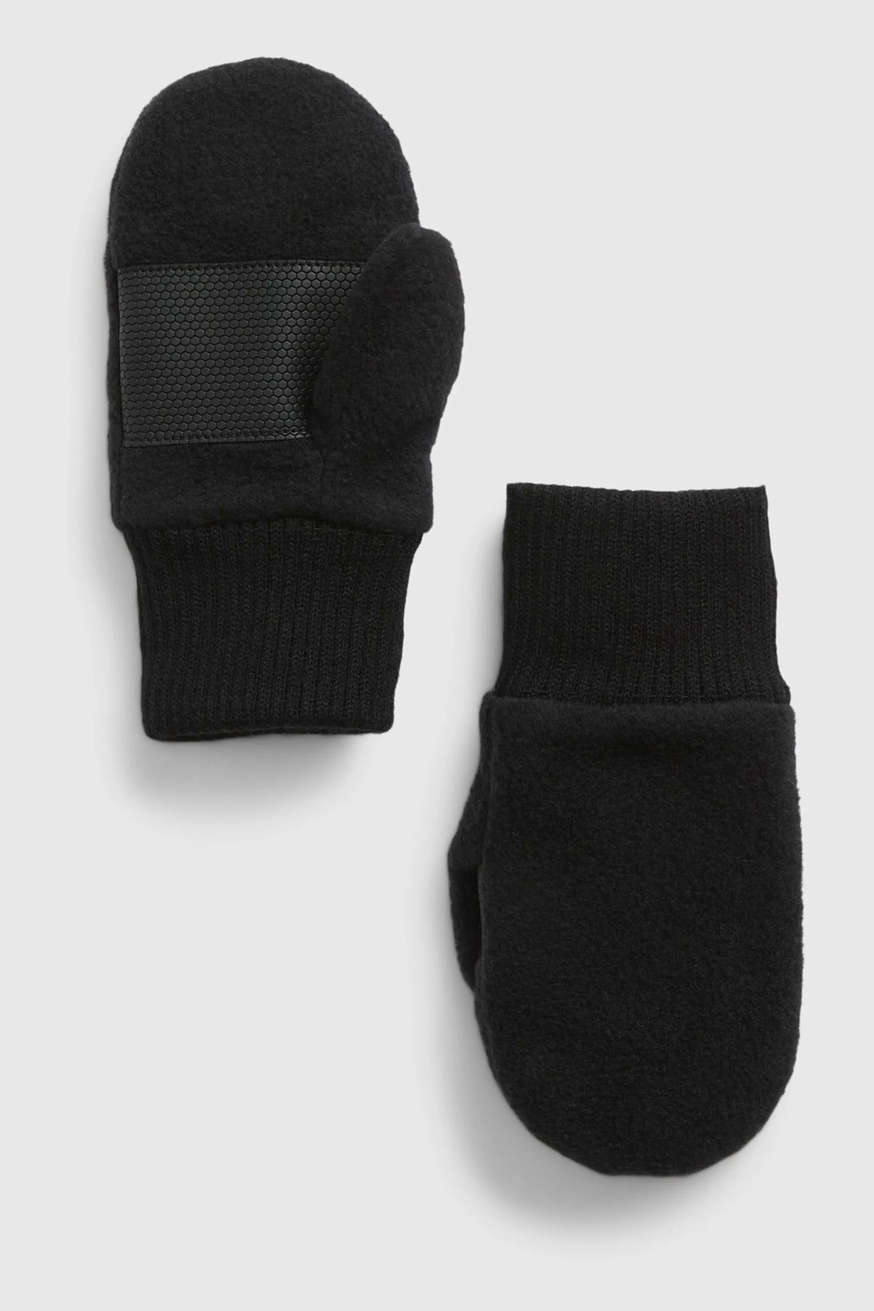 Black Fleece Mittens