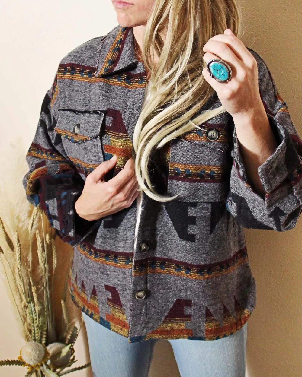 Bozeman Cozy Jacket in Smoke