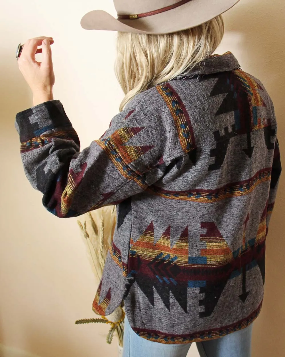 Bozeman Cozy Jacket in Smoke