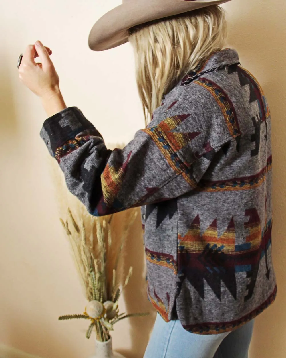 Bozeman Cozy Jacket in Smoke