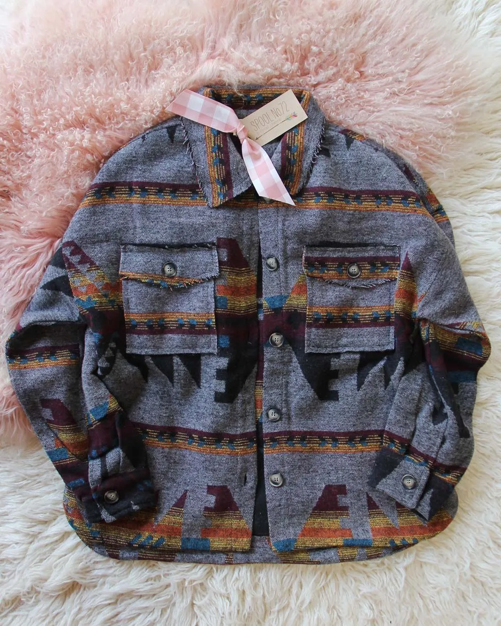 Bozeman Cozy Jacket in Smoke