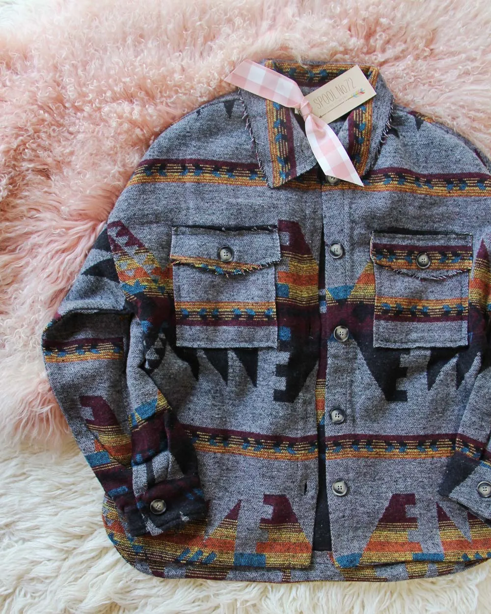 Bozeman Cozy Jacket in Smoke