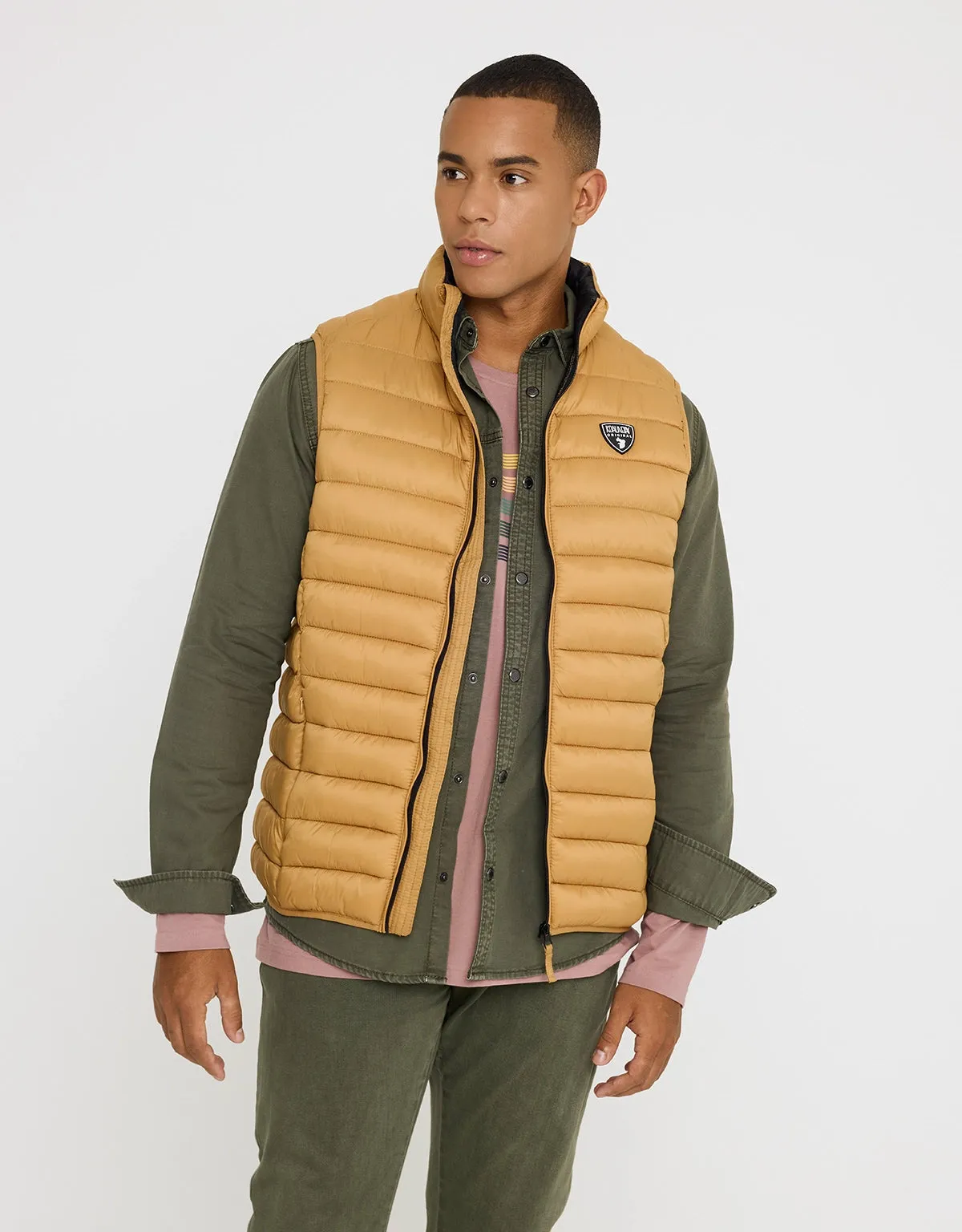 Brown Gilet - Nanga