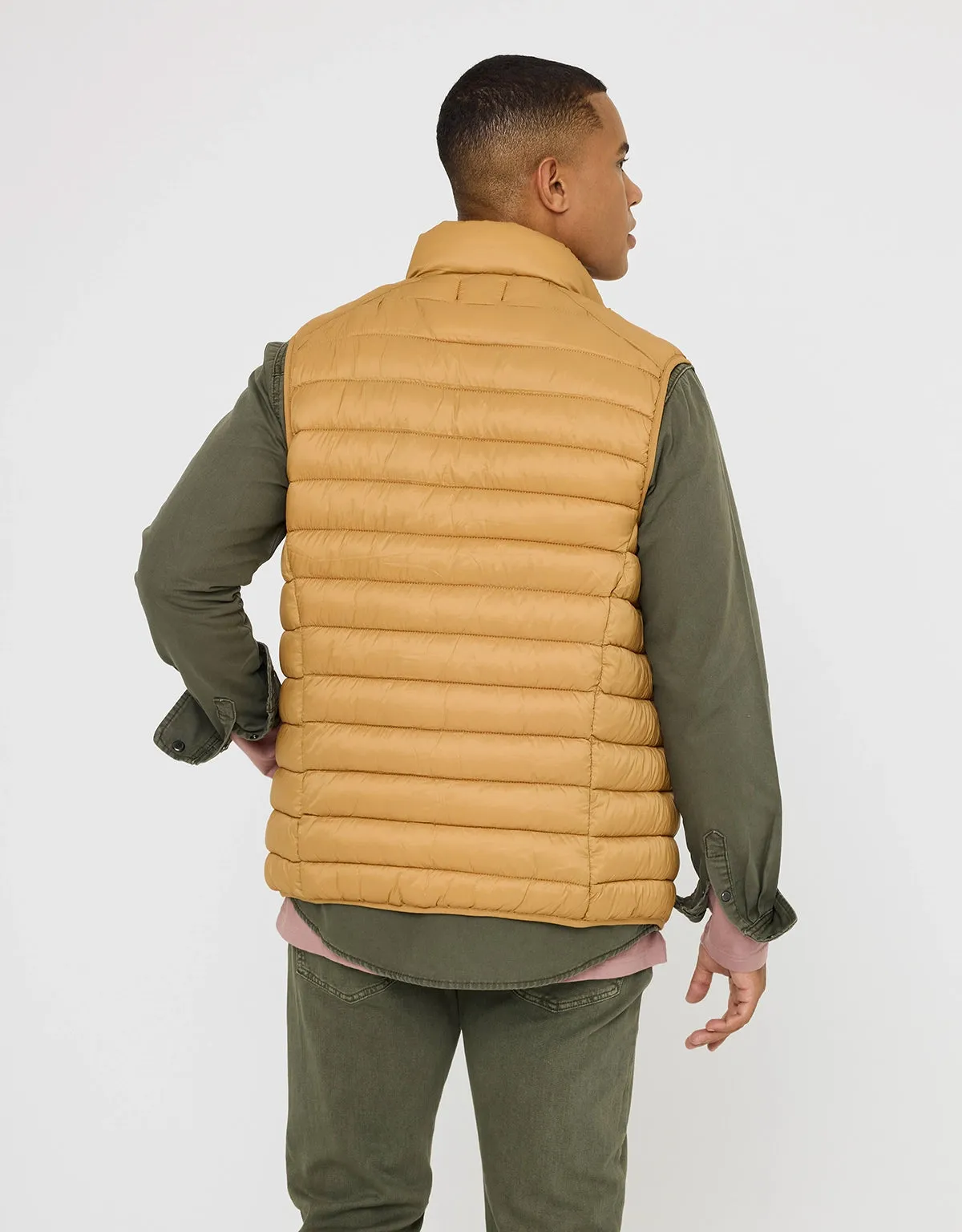 Brown Gilet - Nanga