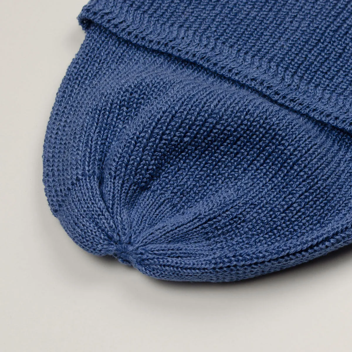 cableami - Linen Waffle Beanie - Light Blue