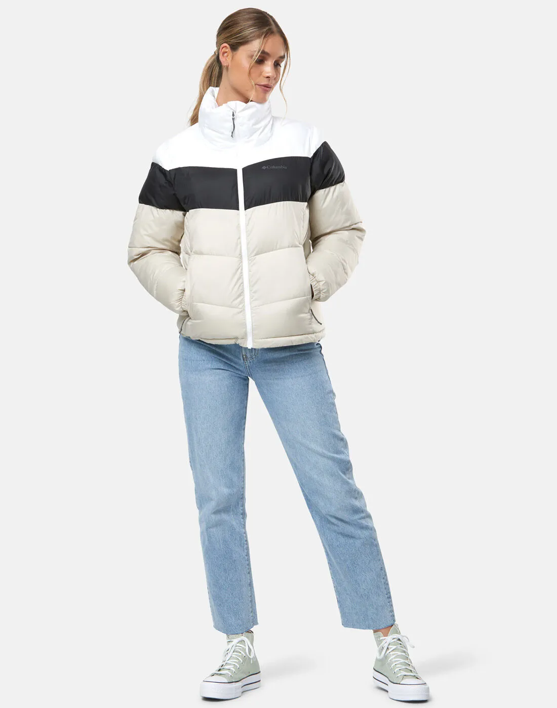 Columbia Womens Puffect Colour Block Jacket