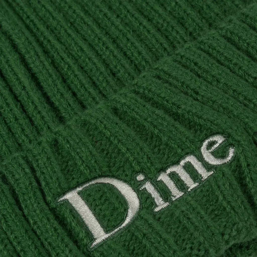 Dime MTL Classic Fold Beanie Ivy Green