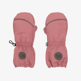 Dusky Pink Ski Mittens