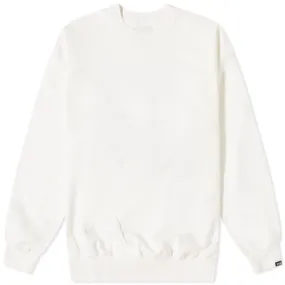 END. x Nanamica Crew SweatOff White