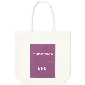 END. x Nanamica ToteOff White