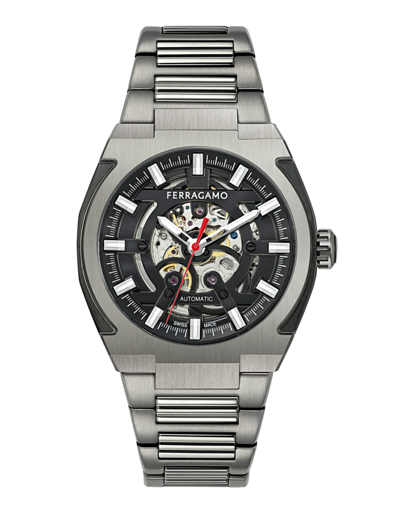 Ferragamo Supreme Skeleton Automatic Watch