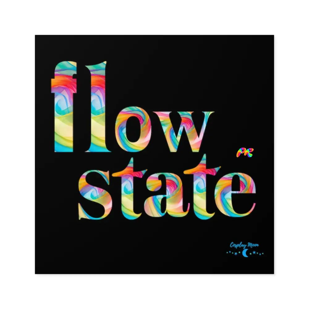 Flow State Car Sticker