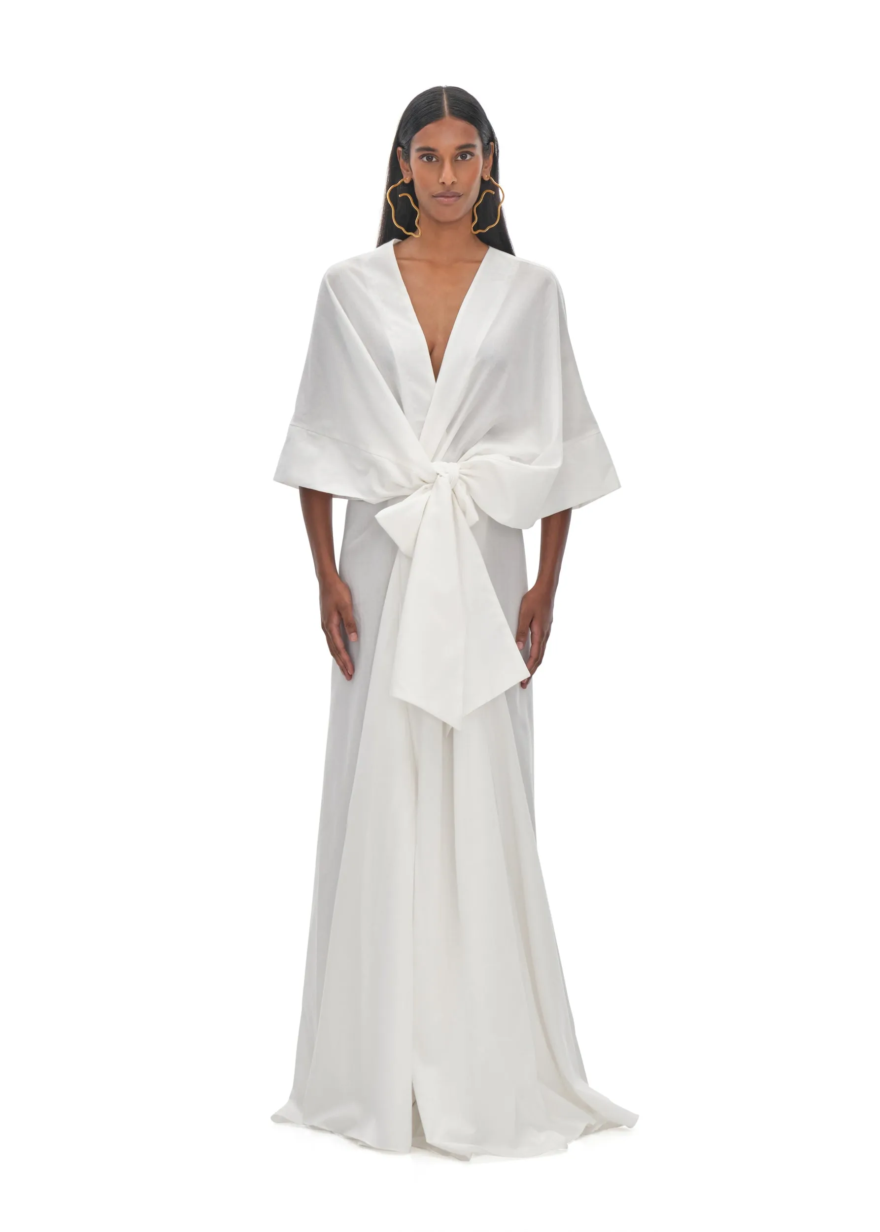 GAMBA IVORY ROBE