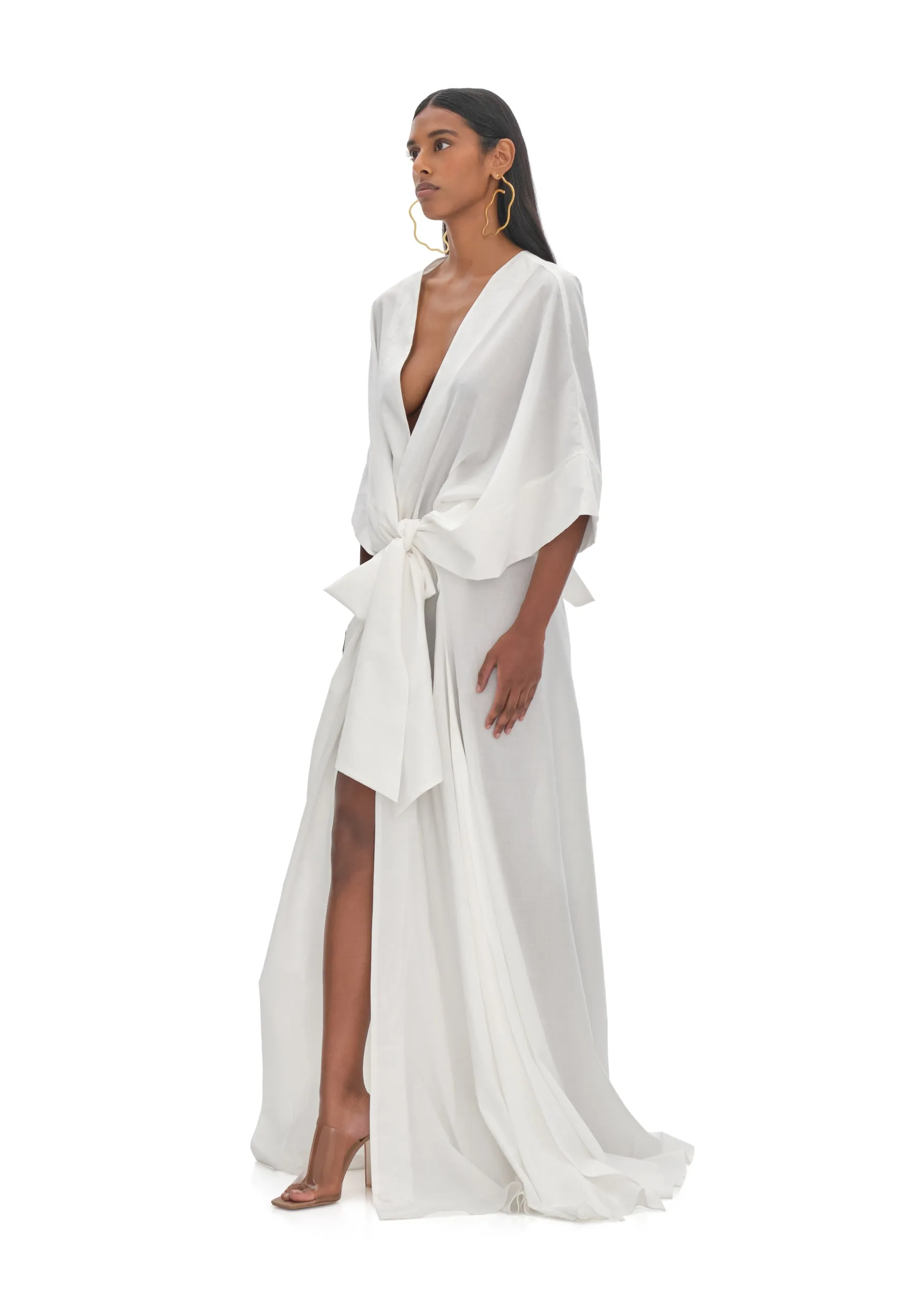 GAMBA IVORY ROBE