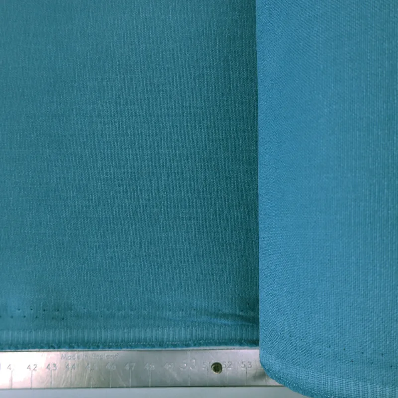 Home Furnishing Fabric Brushed Panama Weave - Peacock