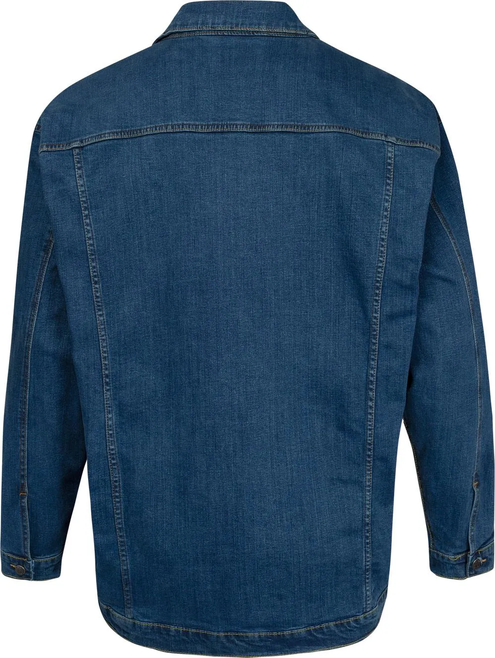 Kam Western Denim Stretch Jacket - Stonewash