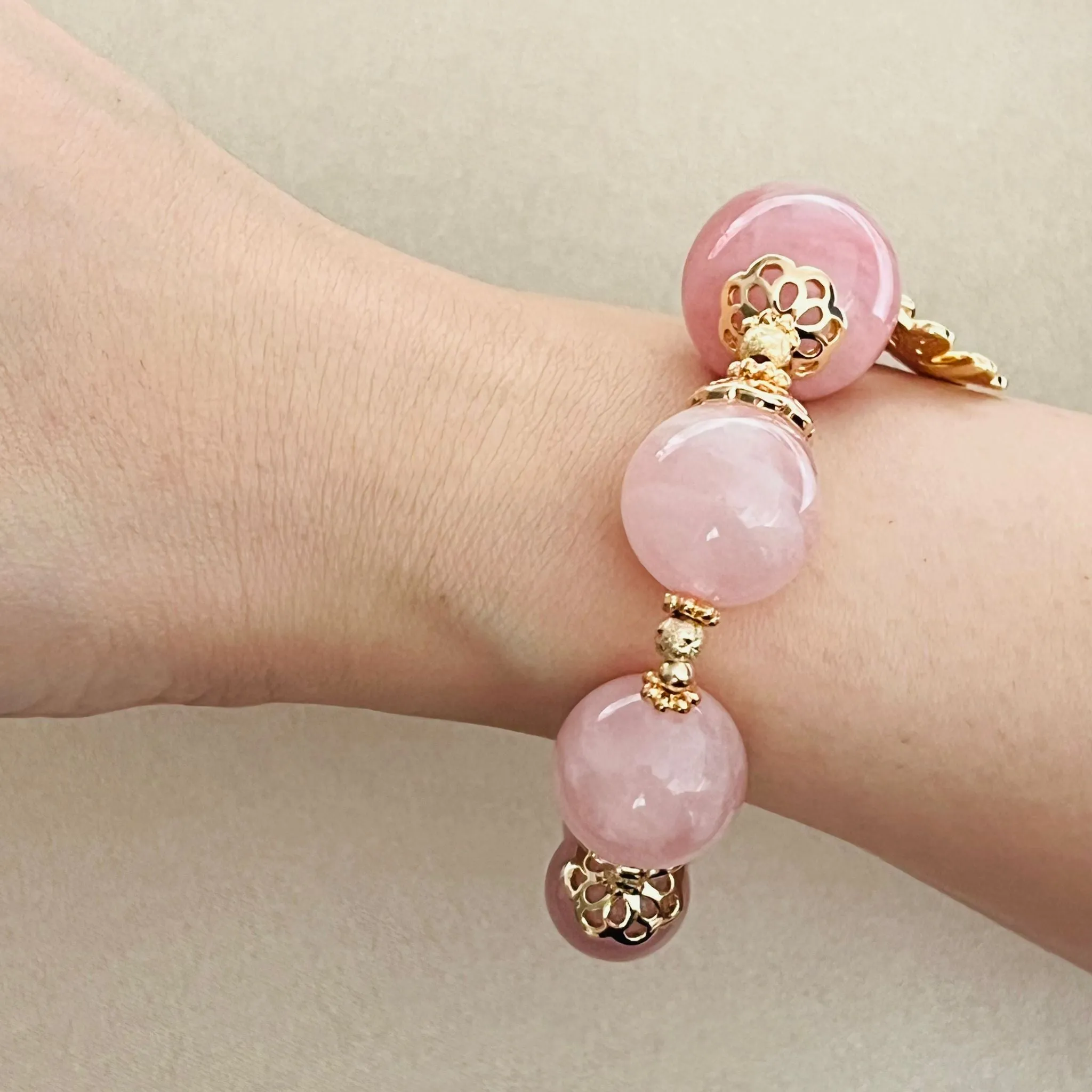 Madagascar Rose Quartz Supreme Bracelet