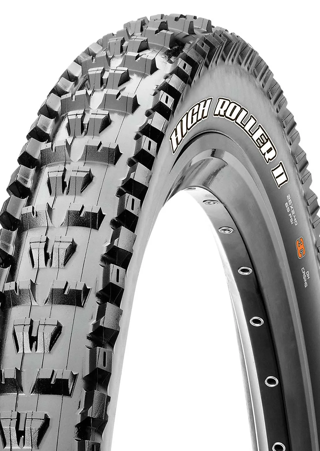 Maxxis High Roller II 3C Maxx Terra EXO Wide Trail 60TPI Mountain Bike Tires - 27.5'' x 2.4