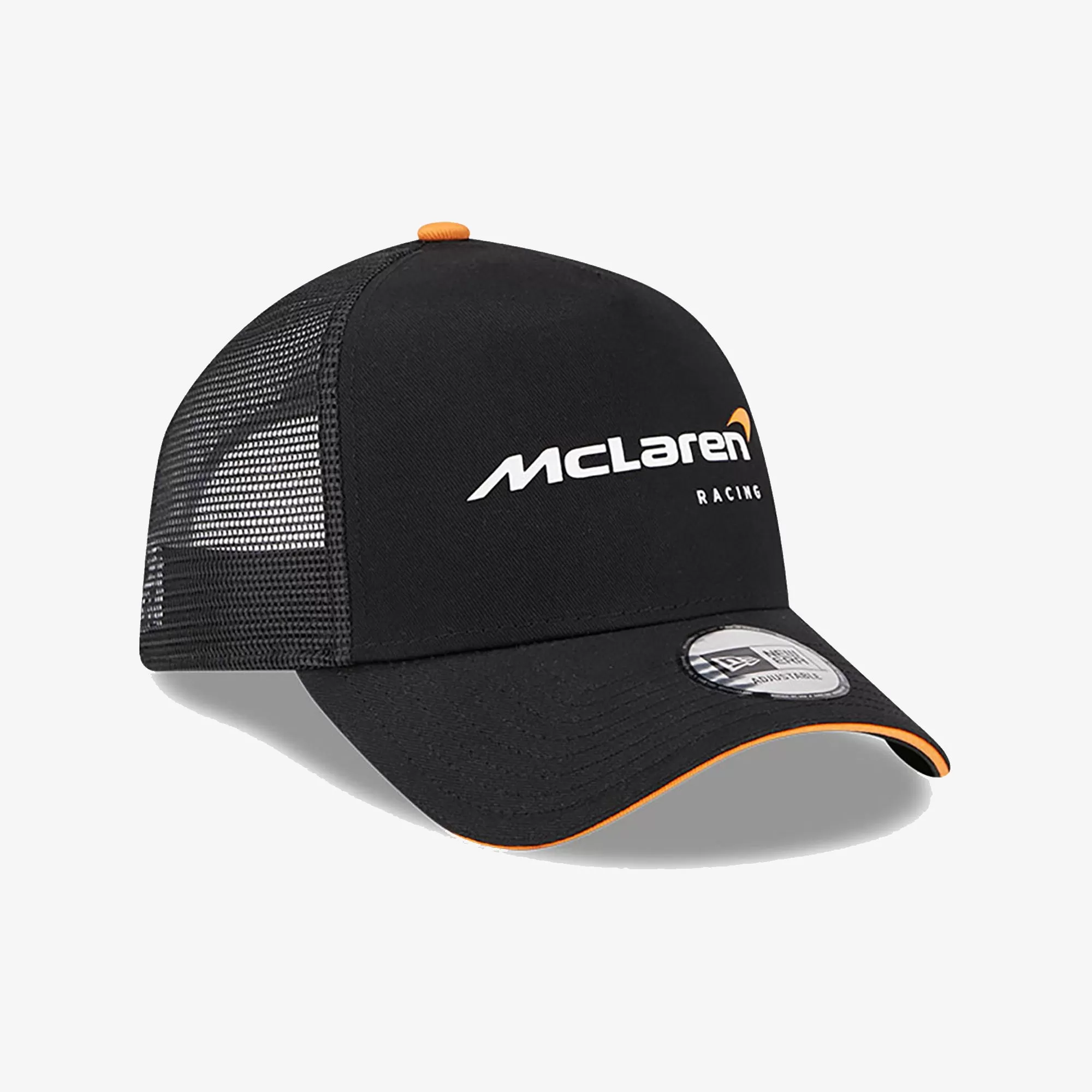 MCLAREN RACING BLACK A-FRAME TRUCKER 'BLACK'