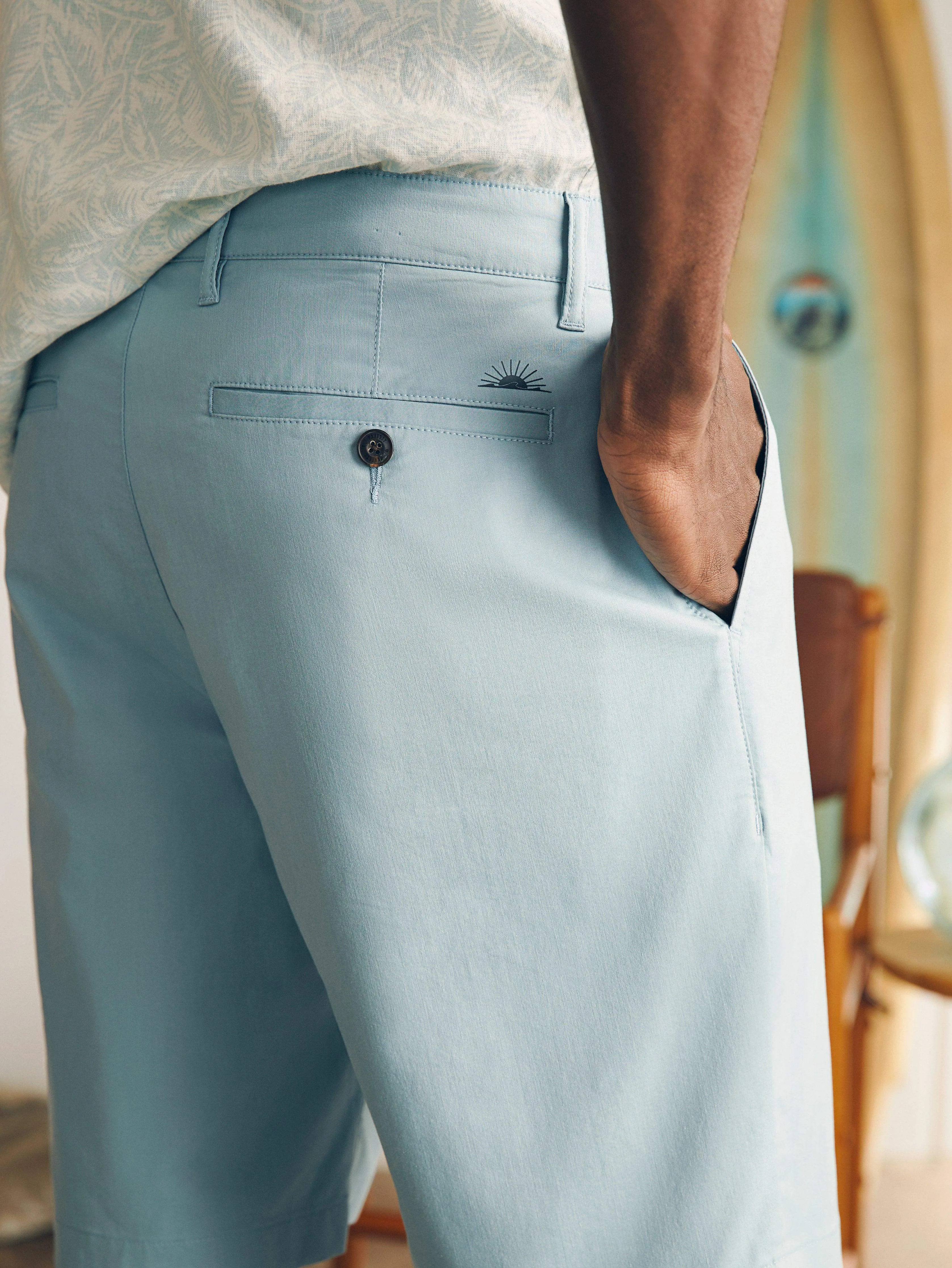 Movement Chino Short (8 Inseam) - Steel Blue