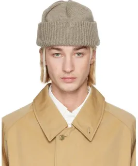 nanamica Beige WINDSTOPPER Beanie