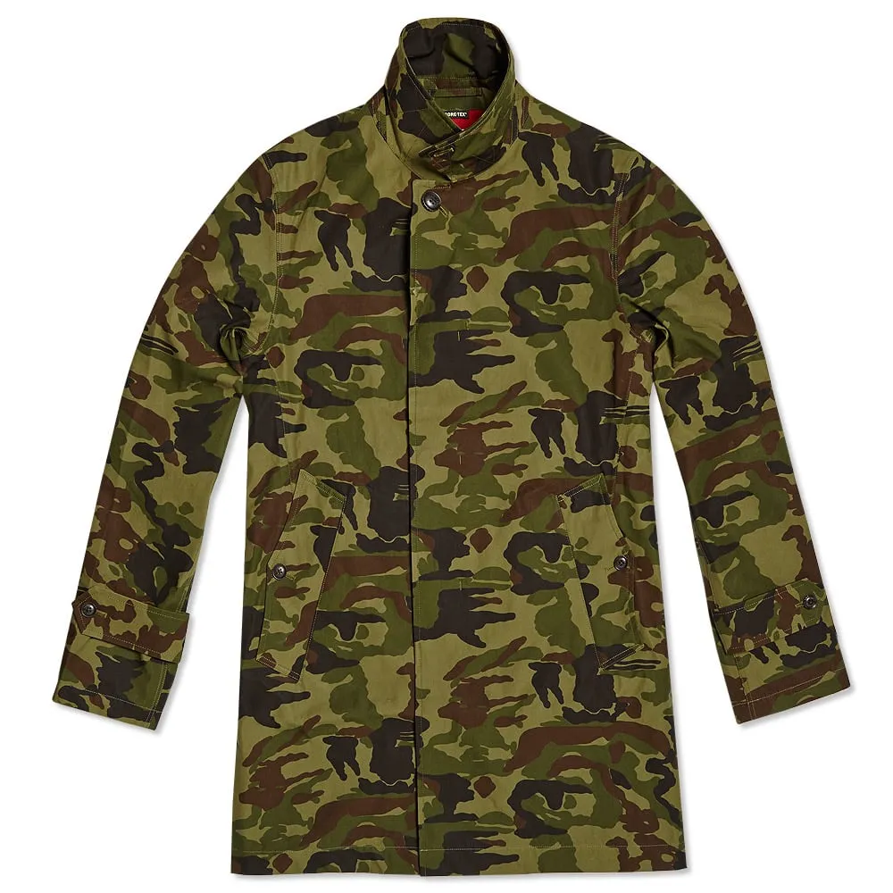 Nanamica Gore-Tex Soutien Collar CoatCamouflage