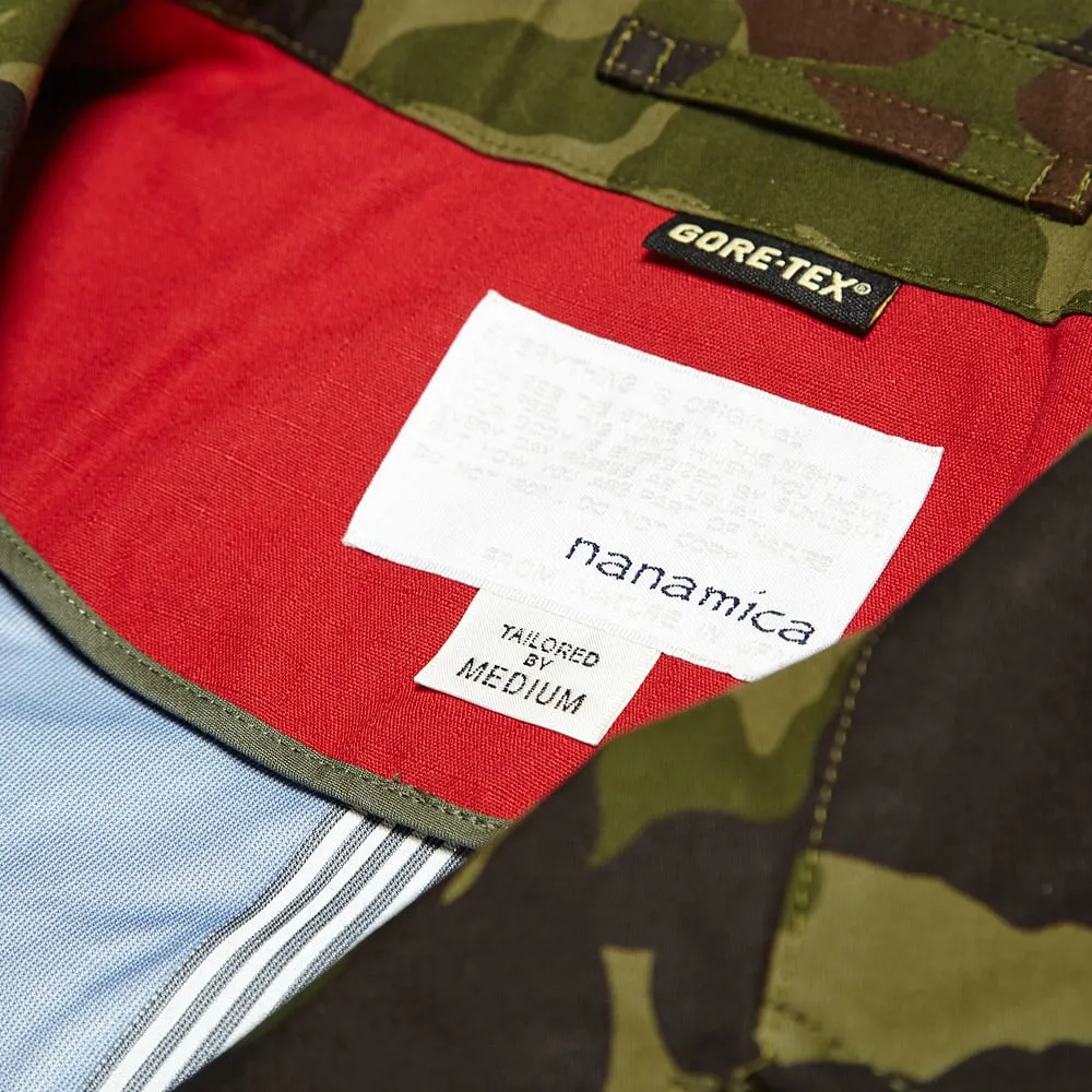 Nanamica Gore-Tex Soutien Collar CoatCamouflage