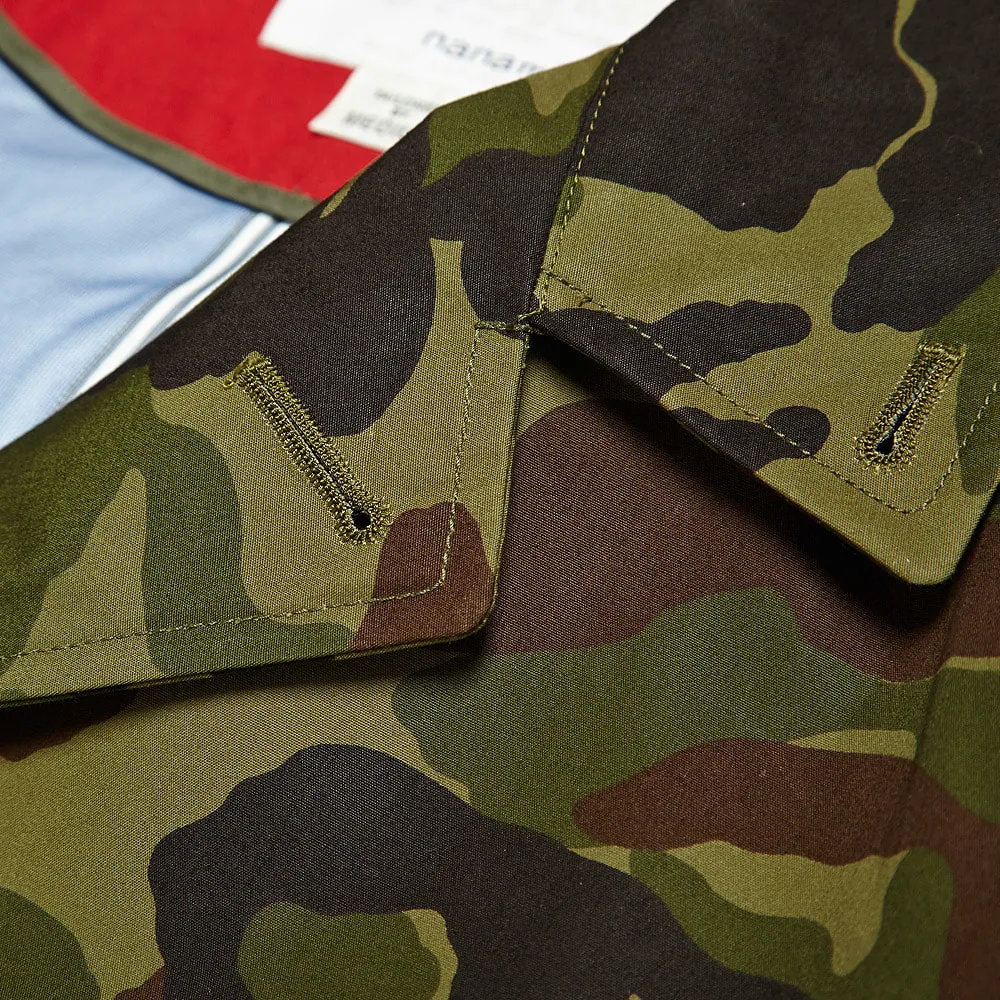 Nanamica Gore-Tex Soutien Collar CoatCamouflage