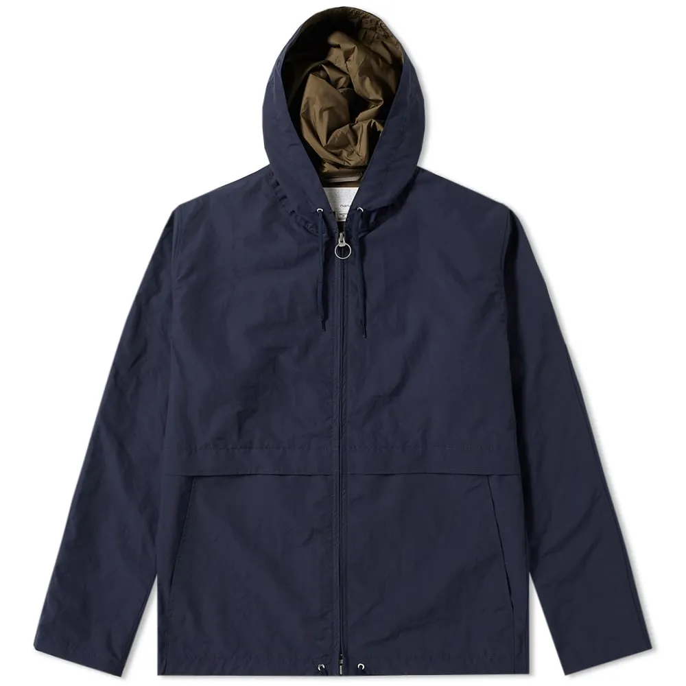 Nanamica Micro Polyester Taffeta Cruiser JacketNavy