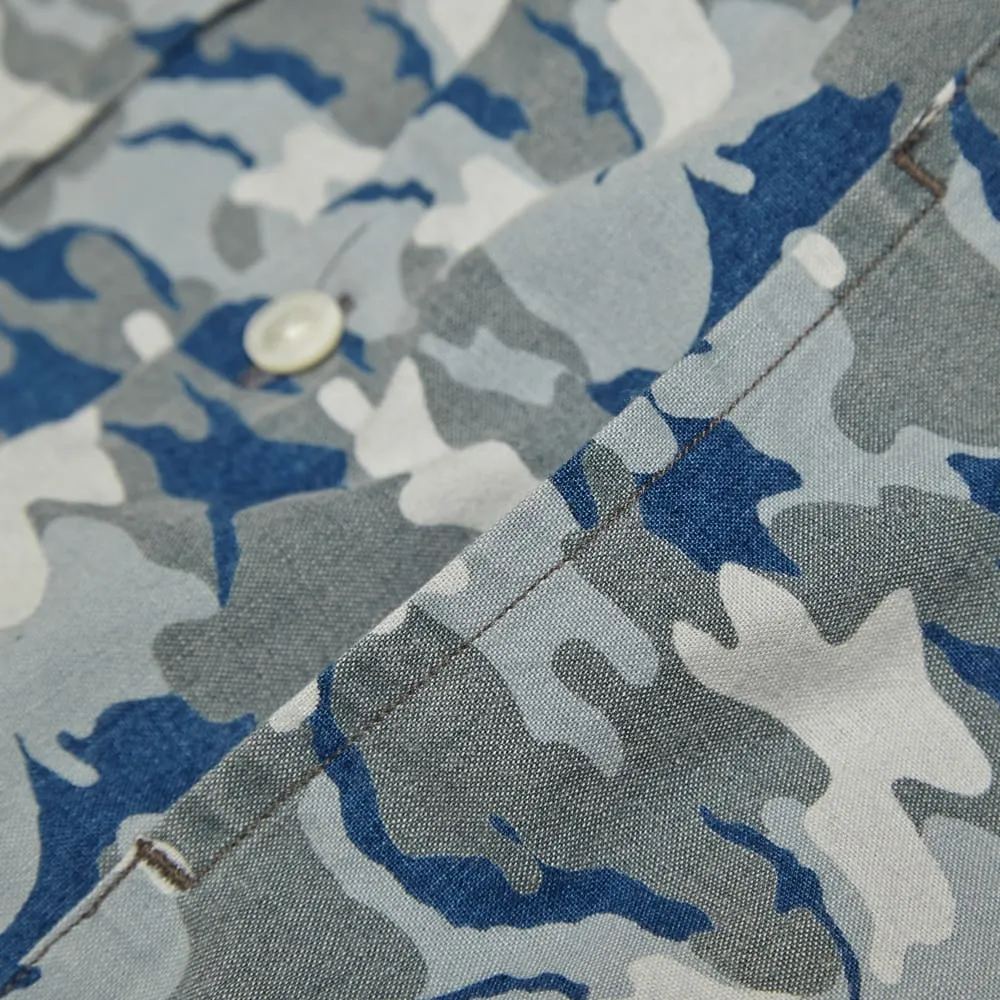 Nanamica Nautical Wind ShirtIndigo Camo