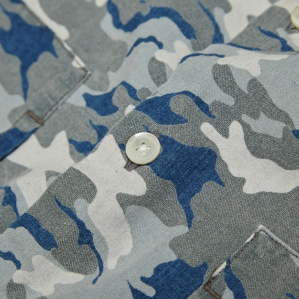 Nanamica Nautical Wind ShirtIndigo Camo