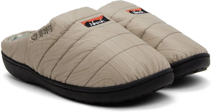 NANGA Beige Subu Edition Aurora Slippers