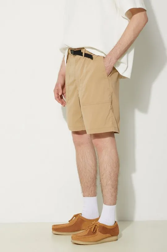 Nanga shorts Hinoc Ripstop Field Shorts men's beige color NW2421.1I208.A