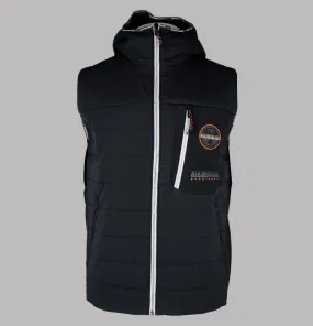 Napapijri A-Huron Hooded Gilet Black