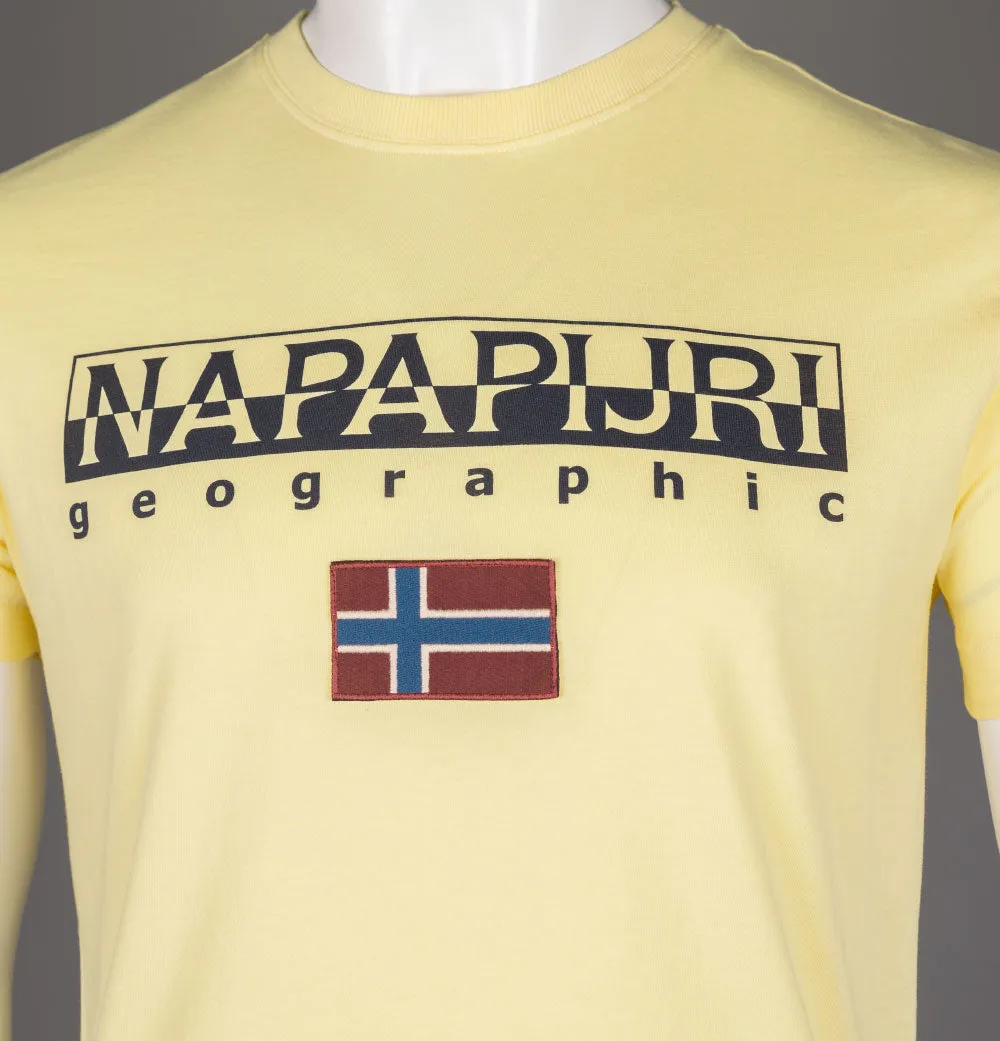 Napapijri Ayas T-Shirt Yellow Banana