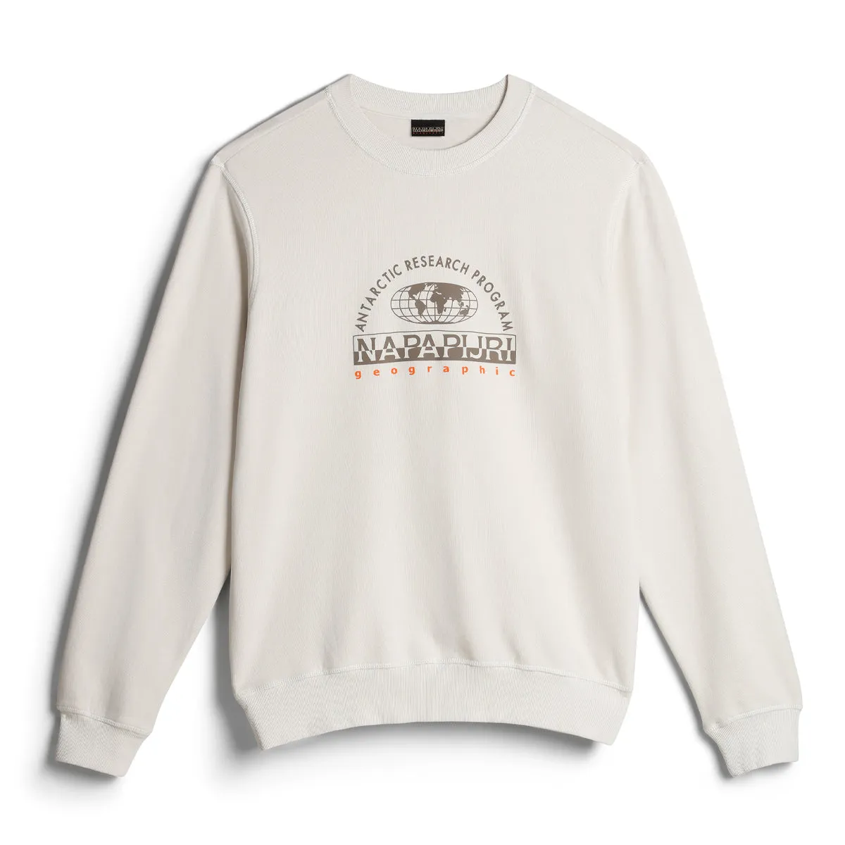 Napapijri - B-Macas Sweatshirt in White Whisper