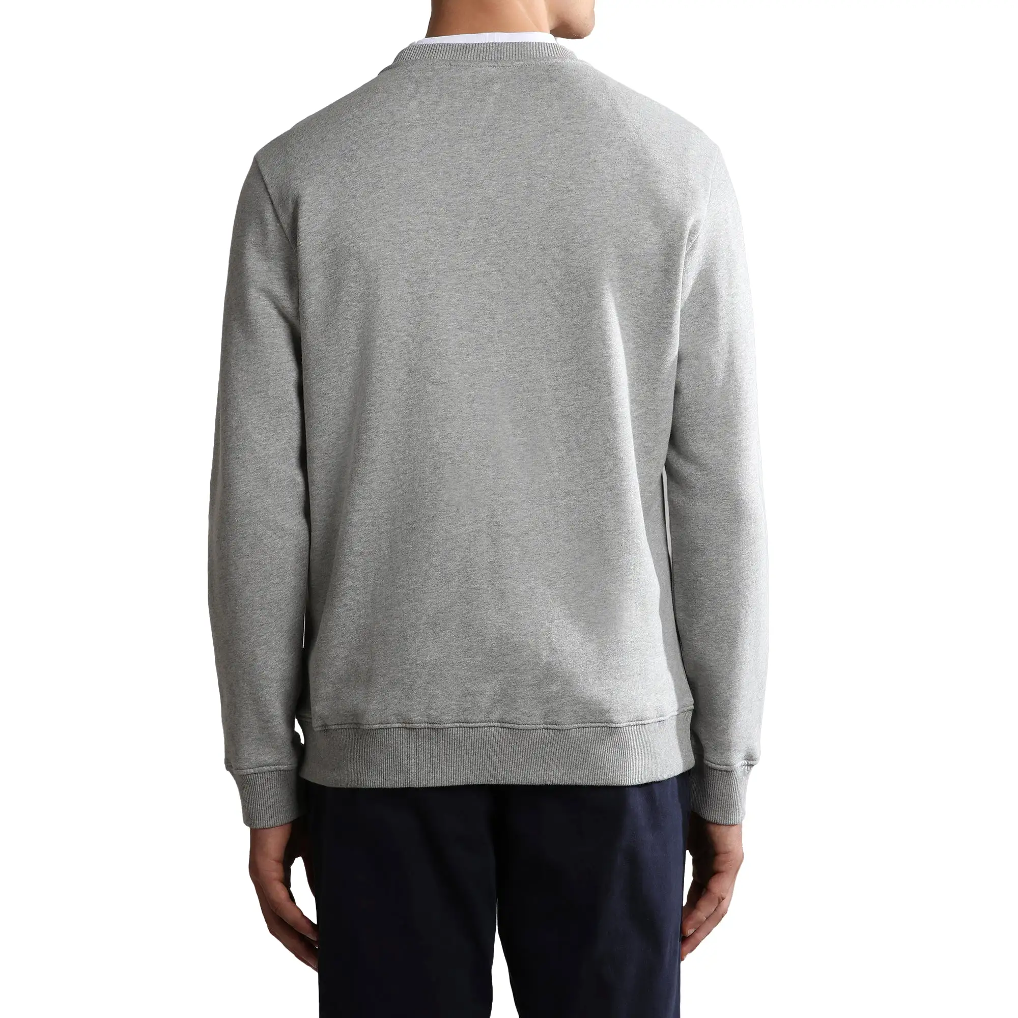 Napapijri Balis Crew Sweat - Medium Grey Melange