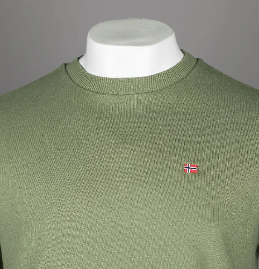 Napapijri Balis Sweatshirt Green Lichen