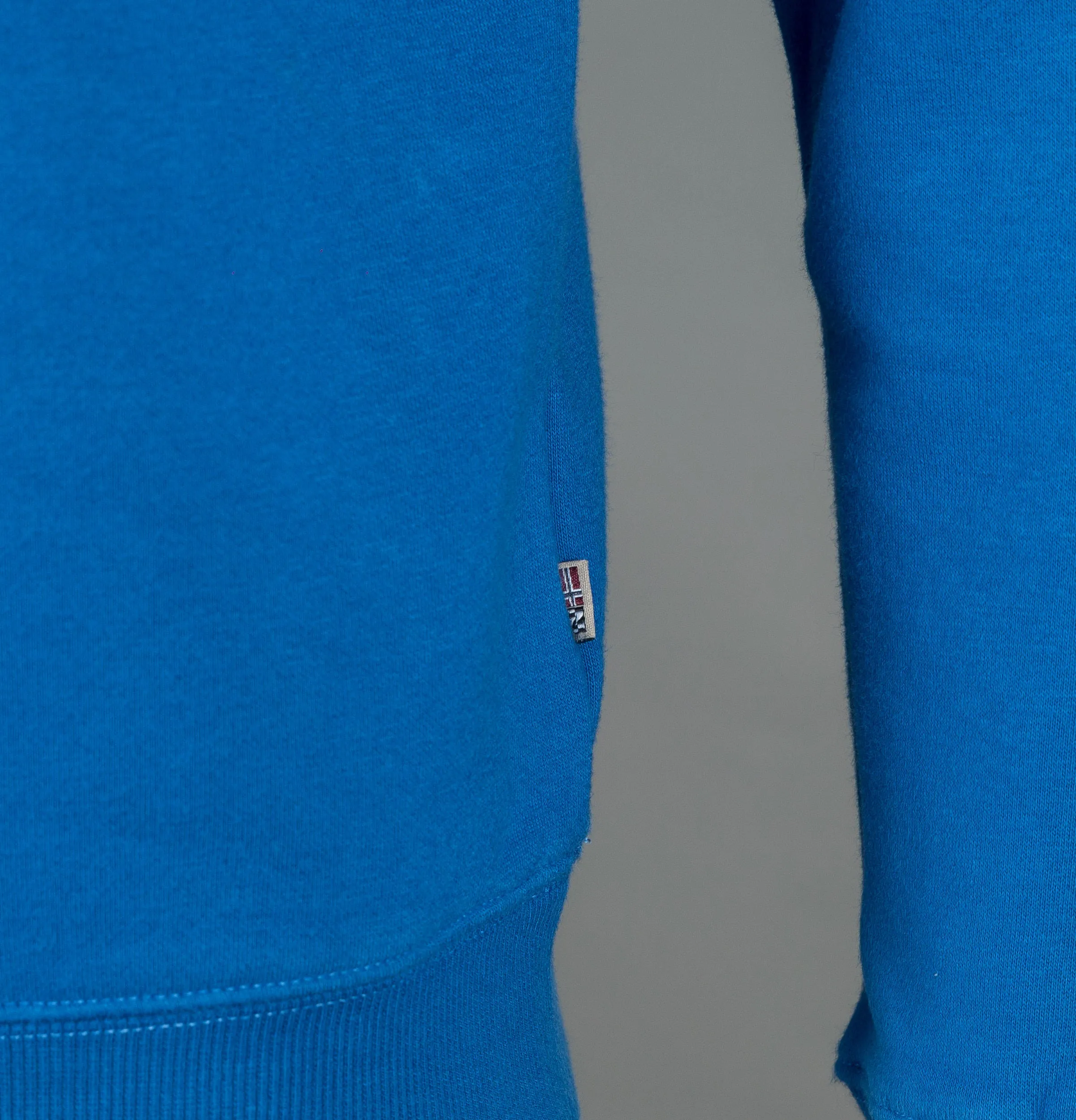 Napapijri Berthow Crew Neck Sweatshirt Plastic Blue